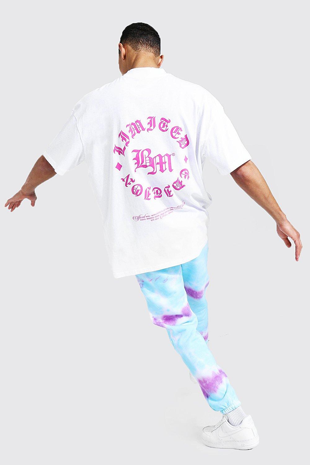 Tall tie dye joggers hotsell